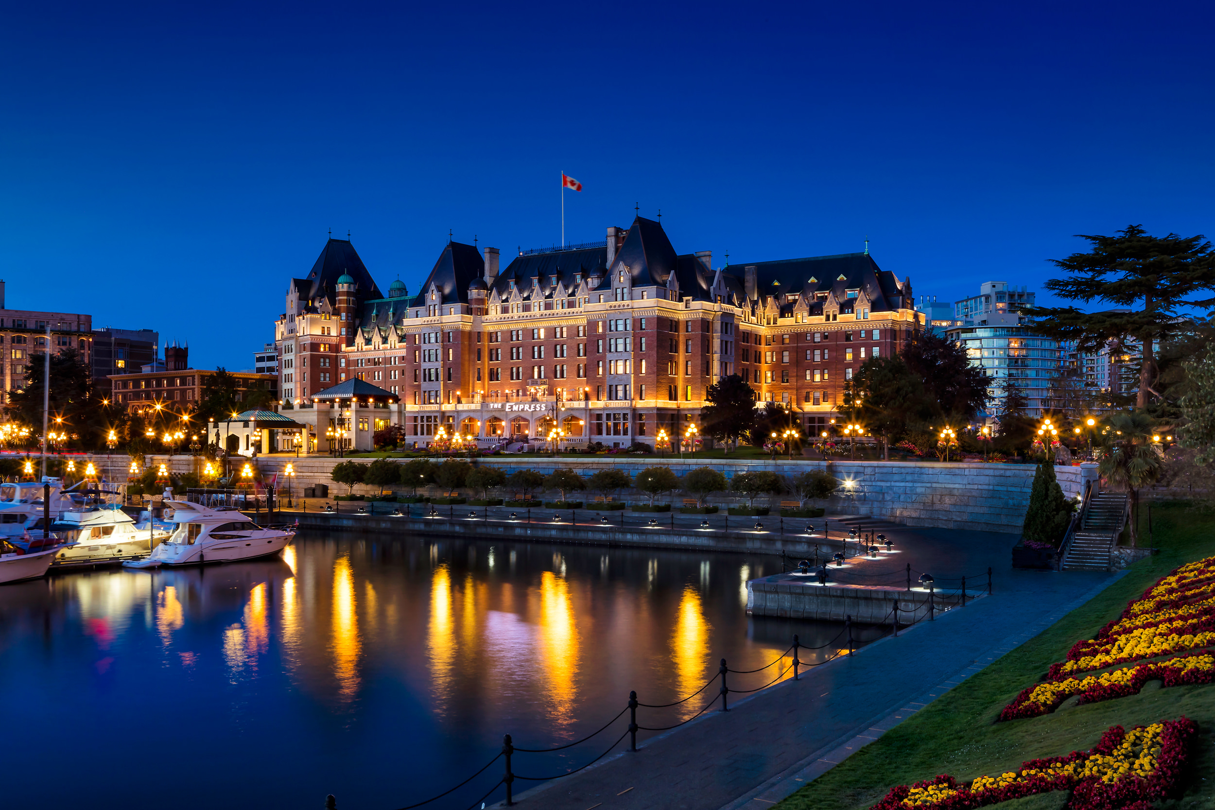 Bc. Fairmont Empress Hotel, Британская Колумбия.